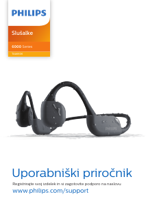 Priročnik Philips TAA6606BK Slušalka