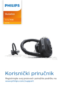 Priručnik Philips TAA7306BK Slušalica
