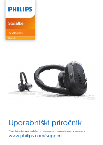 Priročnik Philips TAA7306BK Slušalka