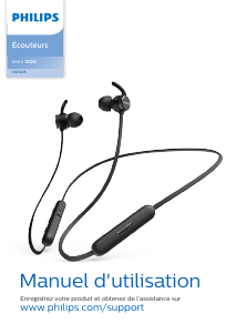 Mode d’emploi Philips TAE1205BK Casque