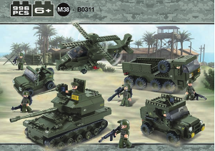 Brugsanvisning Sluban set M38-B0311 Army Landstyrker