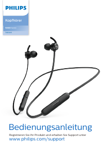 Bedienungsanleitung Philips TAE1205BK Kopfhörer