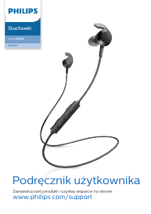 Instrukcja Philips TAE4205BK Słuchawki