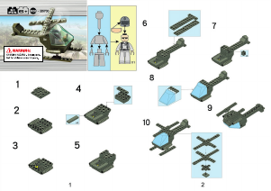 Handleiding Sluban set M38-B5700 Army Gevechtshelikopter