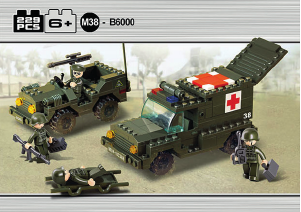 Bruksanvisning Sluban set M38-B6000 Army Ambulans