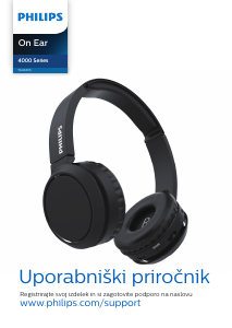 Priročnik Philips TAH4205BK Slušalka