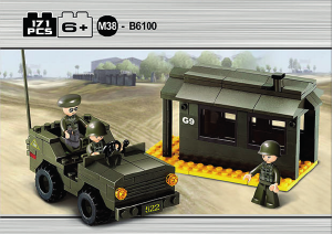 Brugsanvisning Sluban set M38-B6100 Army Forpost