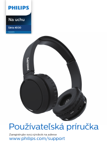 Návod Philips TAH4205RD Slúchadlá