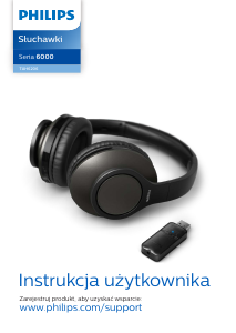 Instrukcja Philips TAH6206BK Słuchawki