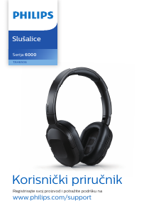 Priručnik Philips TAH6506BK Slušalica