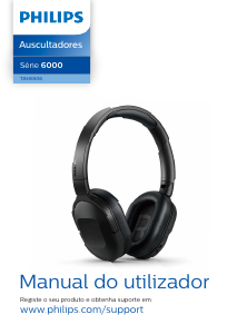 Manual Philips TAH6506BK Auscultador