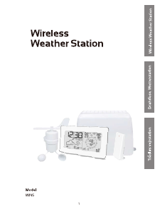 Manual Ventus W145 Weather Station