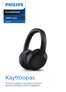 Käyttöohje Philips TAH8506BK Kuuloke