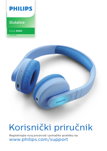 Priručnik Philips TAK4206PK Slušalica
