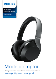 Mode d’emploi Philips TAPH805BK Casque