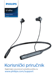 Priručnik Philips TAPN505BK Slušalica