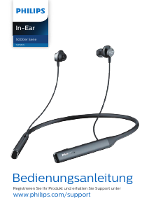 Bedienungsanleitung Philips TAPN505BK Kopfhörer