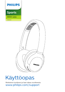 Käyttöohje Philips TASH402LF Kuuloke