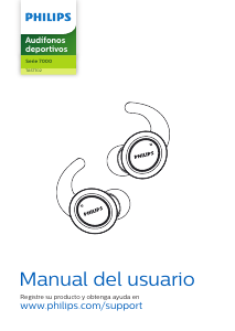 Manual de uso Philips TAST702BK Auriculares