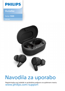 Priročnik Philips TAT1207BK Slušalka