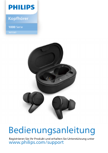 Bedienungsanleitung Philips TAT1207BK Kopfhörer