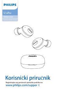 Priručnik Philips TAT2205BK Slušalica