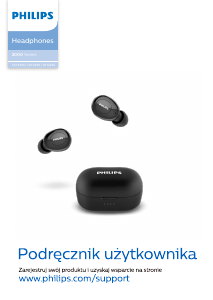 Instrukcja Philips TAT2205BK Słuchawki