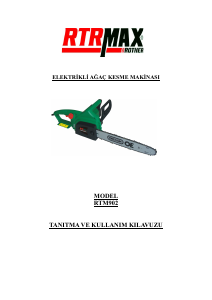 Kullanım kılavuzu RTRMax RTM902 Motorlu testere
