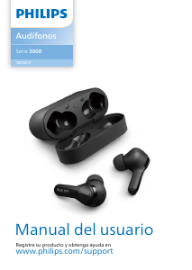 Manual de uso Philips TAT3217WT Auriculares