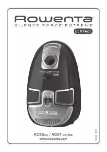 Manual de uso Rowenta RO5729EA Silence Force Aspirador