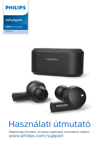 Használati útmutató Philips TAT5505BK Fejhallgató