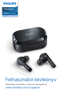 Használati útmutató Philips TAT5506BK Fejhallgató