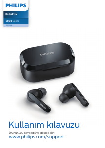 Kullanım kılavuzu Philips TAT5506BK Kulaklık