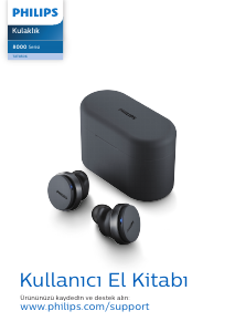 Kullanım kılavuzu Philips TAT8506WT Kulaklık