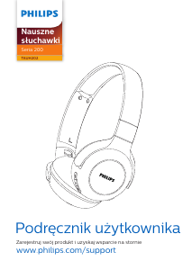 Instrukcja Philips TAUH202BK Słuchawki