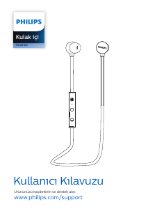 Kullanım kılavuzu Philips TAUN102BK Kulaklık