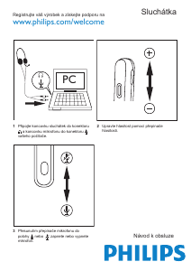 Návod Philips SHM7110 Slúchadlá s mikrofónom