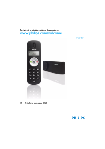 Kullanım kılavuzu Philips VOIP151 IP Telefonu