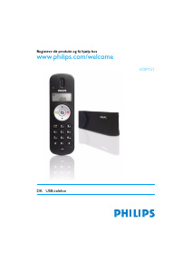 Brugsanvisning Philips VOIP151 IP-telefon