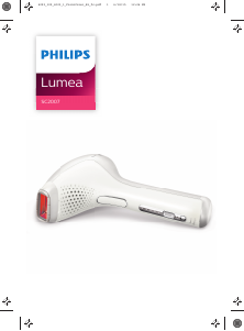 Rokasgrāmata Philips SC2007 Lumea Fotoepilācijas ierīce