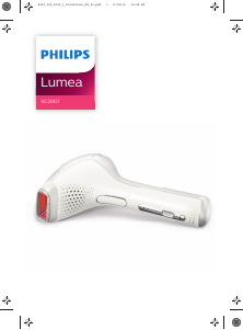 Használati útmutató Philips SC2007 Lumea IPL eszköz