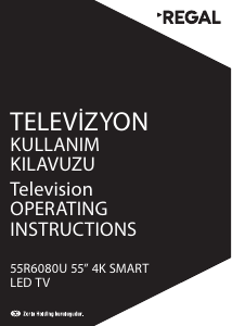 Manual Regal 55R6080U LED Television