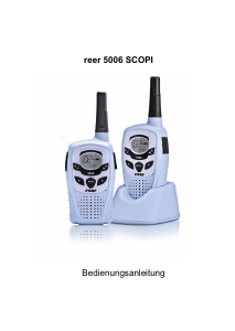 Mode d’emploi Reer 5006 Talkie-walkie