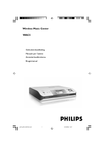 Bruksanvisning Philips WAC5 Mediaspelare