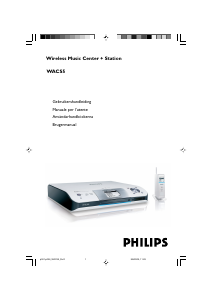 Handleiding Philips WACS5 Mediaspeler