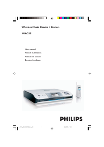 Manual de uso Philips WACS5 Reproductor multimedia