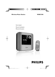Manual de uso Philips WAK3300 Reproductor multimedia