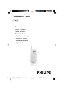 Manual de uso Philips WAS5 Reproductor multimedia