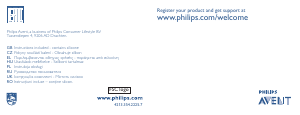 Εγχειρίδιο Philips SCF196 Avent Πιπίλα