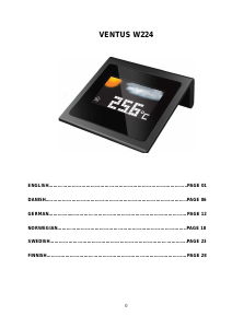 Bedienungsanleitung Ventus W224 Wetterstation